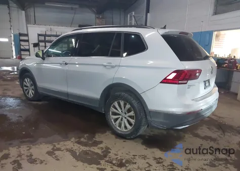 2018 Volkswagen Tiguan 2.0T Se/2.0T Sel из США, поврежденный, VIN 3VV2B7AX8JM133676